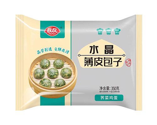 水晶薄皮包子 薺菜雞蛋