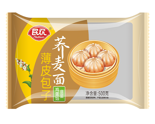 薄皮包子 蕎麥韭菜雞蛋